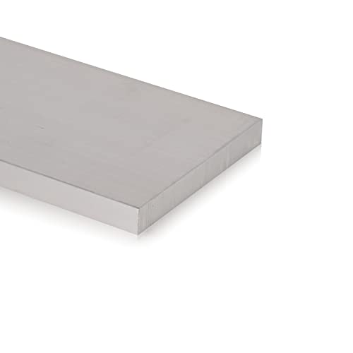 Fits Metall | Aluminium Flachmaterial | AlMgSi0,5 | 80x8 mm | Länge: 1.000 mm +/- 5 mm | EN AW-6060