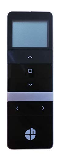 e-ast 15-Kanal Handfunksender bi-direktional mit Display, inkl. Batterie, 433,92 MHz, schwarz, Funkprotokoll G2 und BI (1 ST)