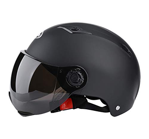 Premewish Jet-Helm · Motorrad-Helm Roller-Helm Scooter-Helm Moped Mofa-Helm Chopper Retro Vespa Vintage · Visier Schnellverschluss