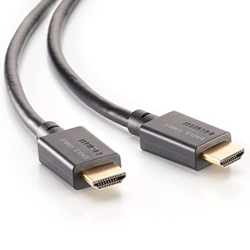 inakustik – 10013020- Deluxe Ultra High Speed HDMI 2.1 Kabel | 2,0 m | 48 Gbps | UHD 10K@120Hz | für ein kristallklares TV- Heimkino- & Gaming-Erlebnis | HDR10+ | eARC (Audio-Rückkanal)