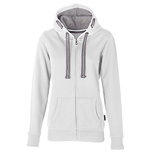 HRM Damen Jacket F Kapuzenpullover, Elfenbein (White 10), X-Large