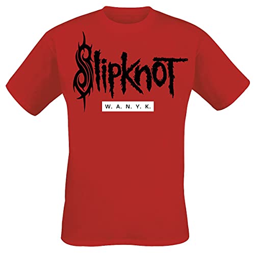 Slipknot We Are Not Your Kind Männer T-Shirt rot XXL 100% Baumwolle Band-Merch, Bands