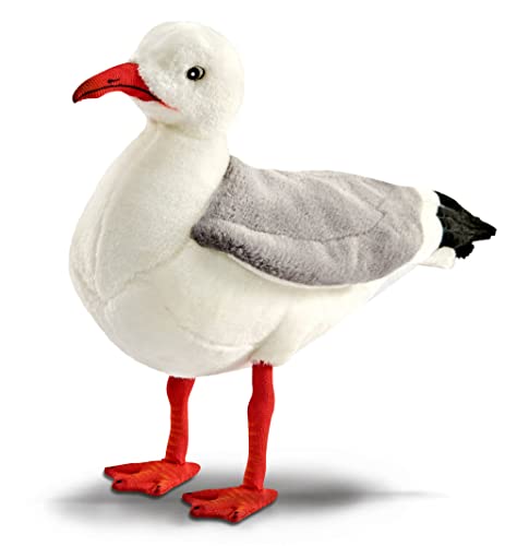 Möwe Premium Plüschtier Vogel grau weiß stehend Dekotier NILS - Kuscheltiere*biz