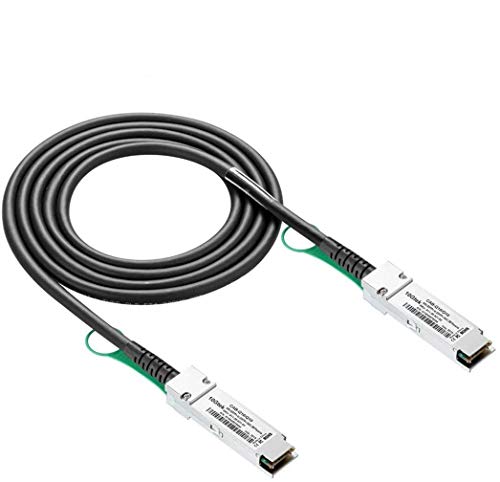 10Gtek® für Cisco QSFP-H40G-CU3M, 40GBASE-CU QSFP + Copper Twinax Direct-Attach-Kabel, Passiv, 3-Meter, MEHRWEG
