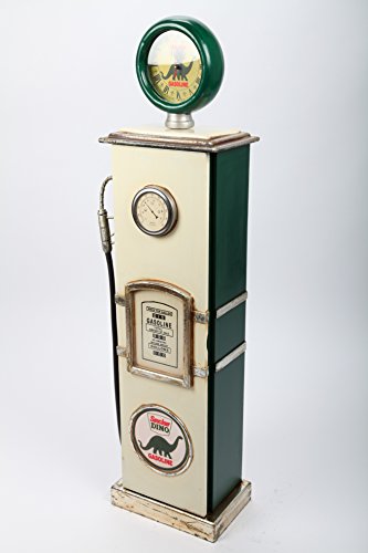 point-home Design-Schrank "Zapfsäule" mit Uhr, Retro, 108cm