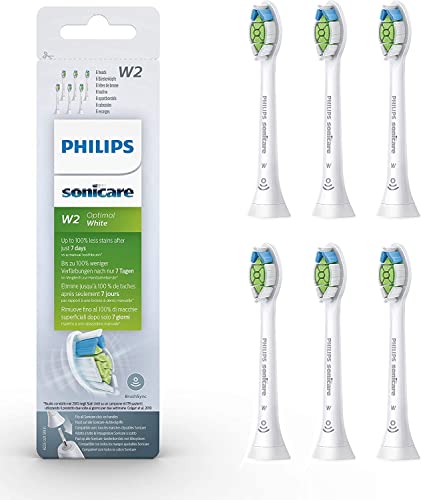 Philips Sonicare HX6066/10 Aufsteckbürsten für elektrische Zahnbürste 6 St. Weiß