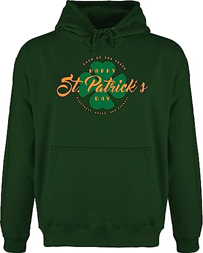St. Patricks Day - St. Patricks Day Luck of The Irish - 3XL - Dunkelgrün - JH001_Hoodie_Herren - JH001 - Herren Hoodie und Kapuzenpullover für Männer