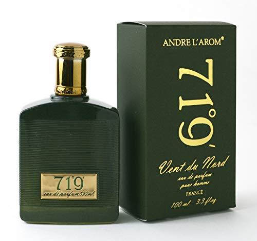 VENT DU NORD 71°9' Parfüm für herren | 8-12 stunden langanhaltend | Frankreich | für mann | 100 ml | duft aquatisch, holzig