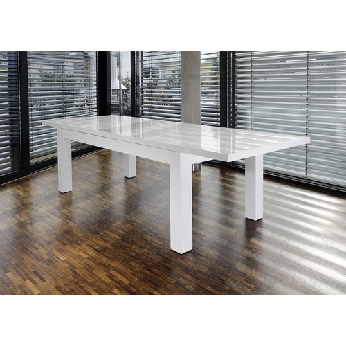 SalesFever Esstisch »Tisch«, BxT: 189 x 90 cm, Mitteldichte Faserplatte (MDF) - weiss