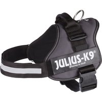 JULIUS-K9® Powergeschirr - anthrazit - Brustumfang 58 - 76 cm (Größe 0/M-L)