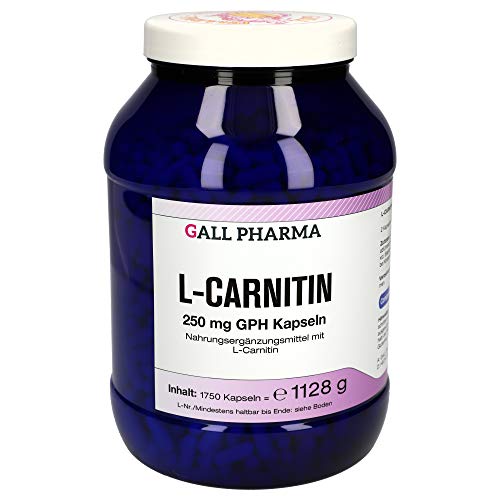 Gall Pharma L-Carnitin 250 mg GPH Kapseln, 1750 Kapseln