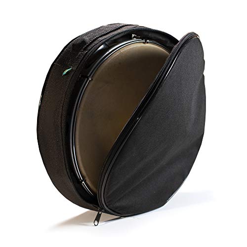 Robuste Tasche für Pandeiro Trommel-Tamburin Samba Brasil Musikinstrumente 30,5 cm Schwarz