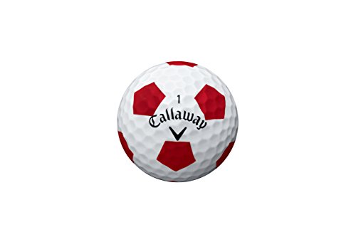 Callaway Golf 2016 Golfbälle, Chrom, weich, Weiß/Truvis-Muster