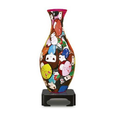 Pintoo 3D Puzzle Vase - Japanische Puppen 160 Teile Puzzle Pintoo-S1010 2