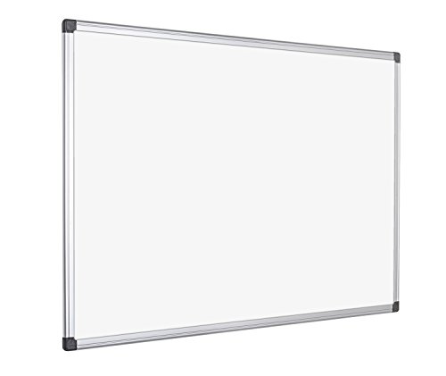 Bi-Office Maya Whiteboard - 90 x 60 cm - Melamin, mit Alurahmen und Stifteablage