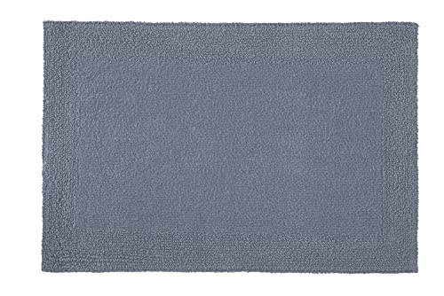 Kleine Wolke Badteppich Cotone, Farbe: Mare, Material: 100% Baumwolle, Größe: 60x 90 cm