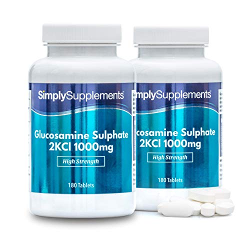 Glucosaminsulfat 1000mg - 360 Tabletten - Versorgung für 1 Jahr - SimplySupplements