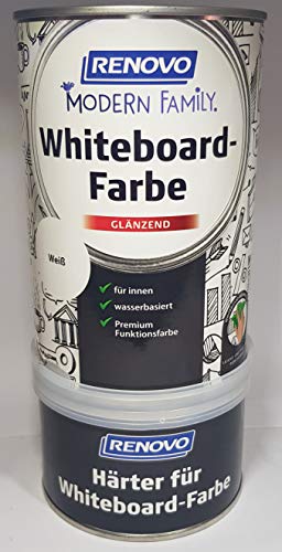 1 Liter RENOVO Deko Farbe, Whiteboard Farbe