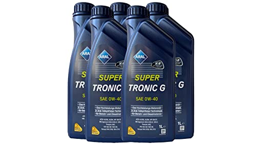 ARAL SuperTronic G 0W-40 5 x 1 Liter