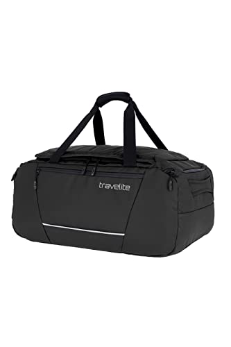 travelite Reisetasche aus wasserabweisendem Plane Material, Gepäck Serie Basics: Praktische Tasche für Urlaub und Sport, 60 cm, 51 Liter