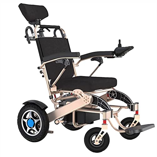 Elektrische Rollstühle Leichter faltbarer intelligenter automatischer Elektroroller für ältere Menschen mit unbequemen Beinen (Deaktiviert)