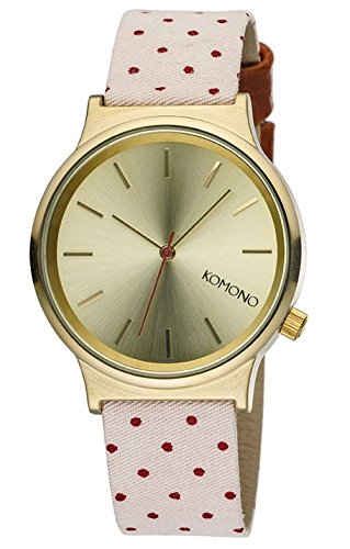 KOMONO Unisex Binär Quarz Uhr mit Stoff Armband KOM-W1837