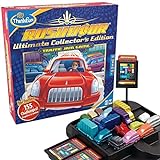 ThinkFun 76423 Rush Hour Ultimate Collectors Edition, Logik-und Strategiespiel, für Erwachsene und Kinder 8 Jahren, ab 1 Spieler, hochwertige Sammlerausgabe