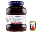 6x Zuegg La Pasticceria Cliegie , Marmelade Kirschen Konfitüre Brotaufstriche Italien 700 g + Italian Gourmet polpa 400g