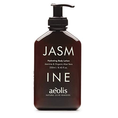 AEOLIS Skincare | JASMINE Hydrating Body Lotion | Jasmin & Aloe Vera | 100% natürlich & nachhaltig | Ohne künstliche Zusätze (Jasmin, 250ml)