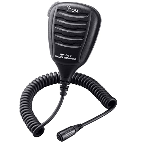 Icom HM-167 – wasserdichtes Lautsprechermikrofon IPX7 für IC-M71/M73/M91D
