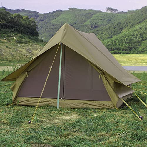 Outdoor-Camping-Retro-Zelt, tragbares Zelt, 2 Personen, selbstfahrende Tour, Camping, regensichere Kabine, A-Wort-Zelt, Oxford-Stoffzelt