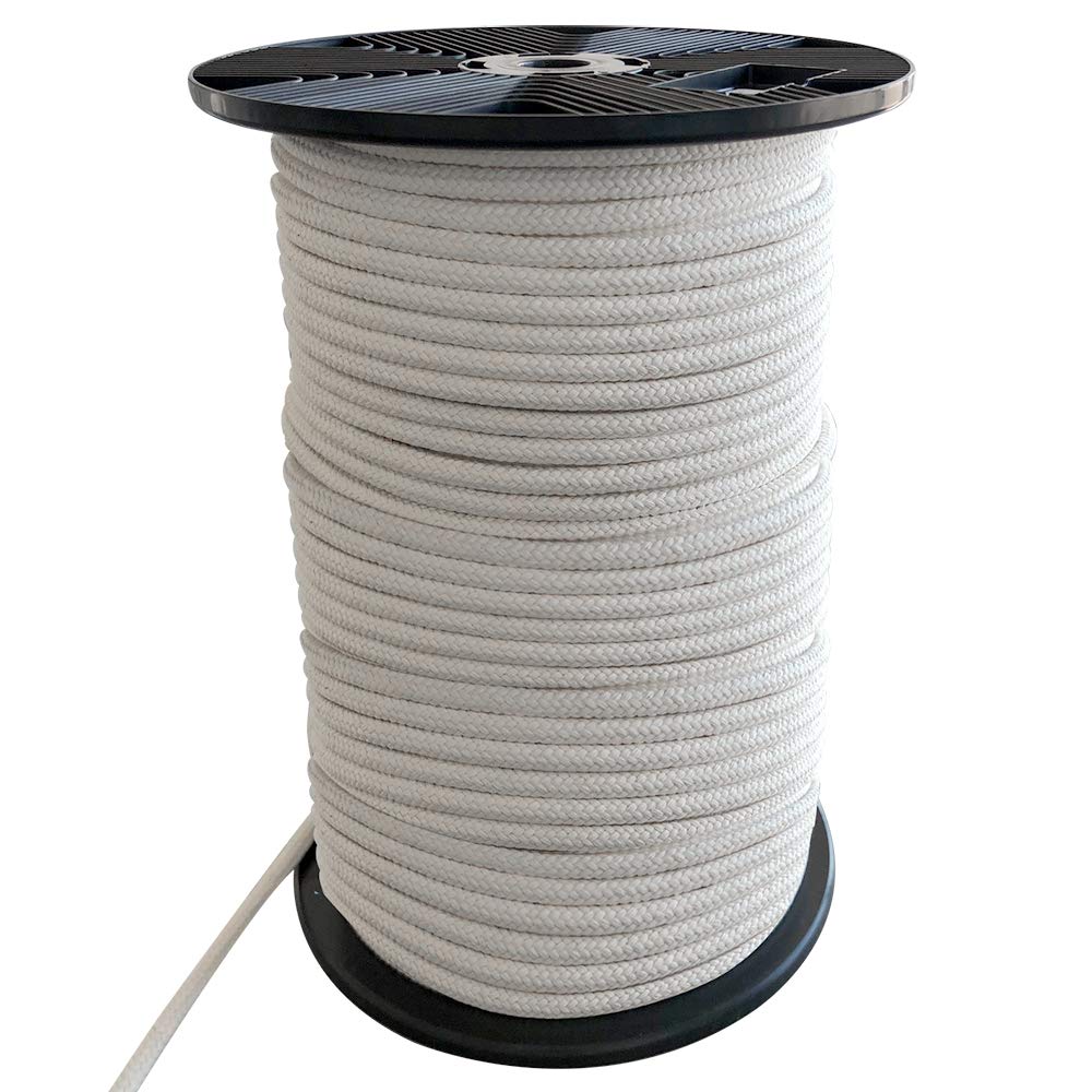 Grevinga® Baumwollkordel Ø 10 mm Baumwollseil mit Einlage (100 Meter)