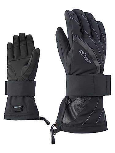Ziener Damen Milana As(r) Lady Glove Sb Snowboard-handschuhe, black, M