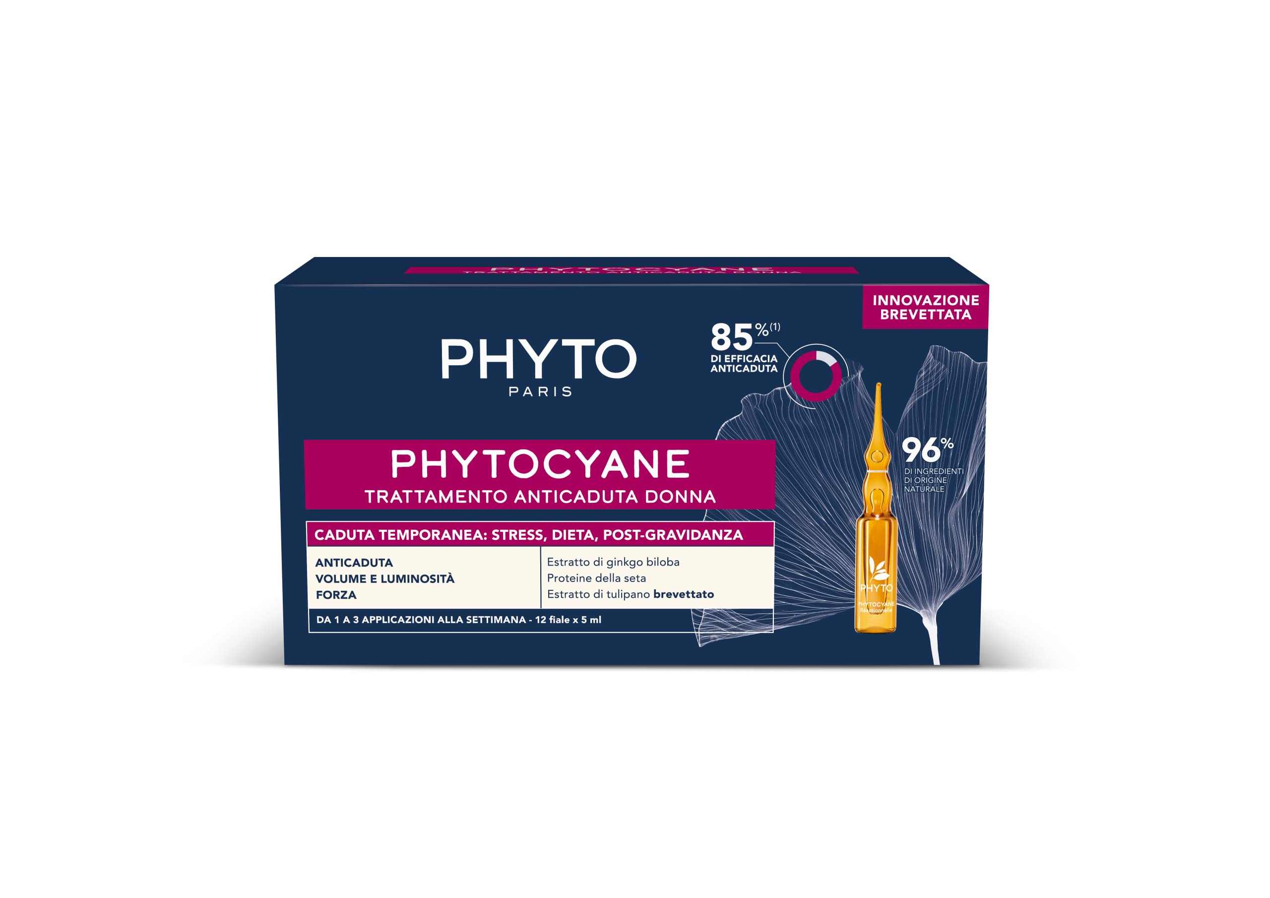 Phytocyane Kur reaktioneller Haarausfall Frauen, 12X5 ml