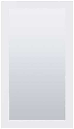 Your-Homestyle Spiegel Wandspiegel Leonie 67 x 167 cm mit Rahmen Holz MDF Mirror (weiß matt)