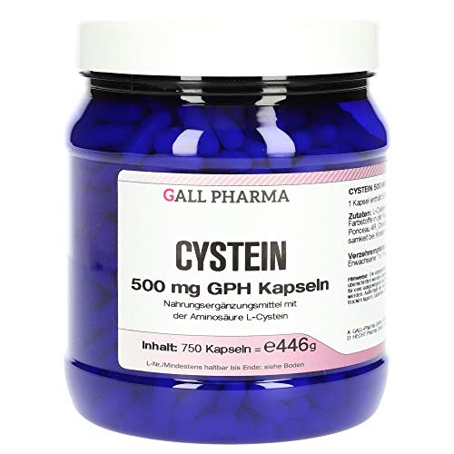 Gall Pharma Cystein 500 mg GPH Kapseln 750 Stück