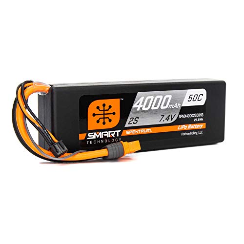 7,4 V 4000 mAh 2S 50C Smart LiPo-Akku, IC3