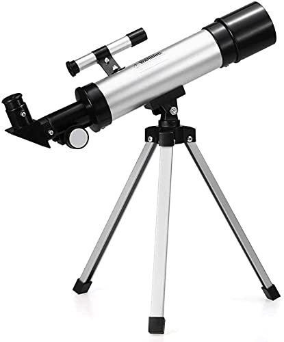 HD-Astronomisches Teleskop, professionelles 90-Fach-Zoom-Teleskop, 360 x 50 mm, refraktives Weltraum-Monokular, Reisen mit Stativ
