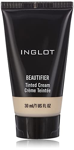 Inglot Beautifier Tönungscreme macht den Teint mit wenig Farbe glatt, mit HD Pigmente, auch für empflindliche Haut, 30 ml : 101