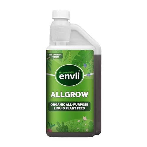 Envii Allgrow – Bio-Mehrzweck-Pflanzenfutter – flüssige Pflanzennahrung für den Außenbereich – 1 Liter ergibt 330 Liter