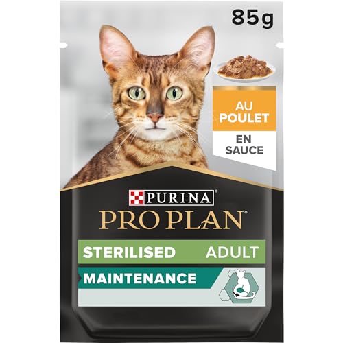 Pro Plan Cat Sterilised Huhn, 24er Pack (24 x 85 g)