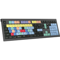 Logickeyboard LKB-CBASE-A2M-DE Tastatur USB QWERTZ Deutsch Schwarz (LKB-CBASE-A2M-DE)