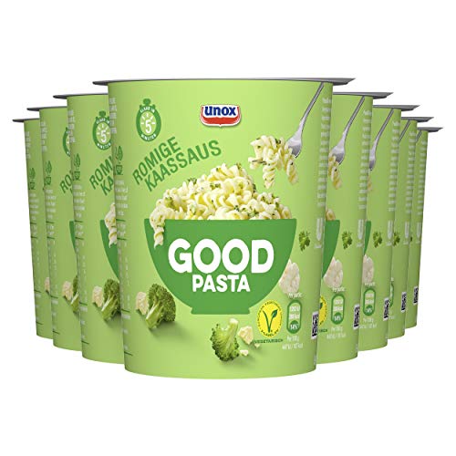 Unox Good Pasta Romige Kaassaus, geschikt voor vegetariers - 8 x 69gram