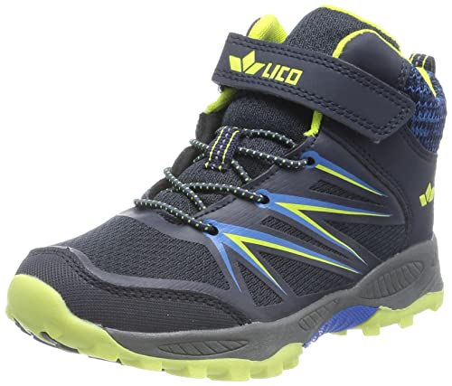 Lico Fernley VS Traillaufschuh, Marine/Lemon/blau, 31 EU