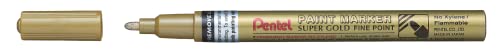 Pentel MSP10-X Paint Marker, Lackmarker - gold, 1,5 mm Strich, VE=12 Stück