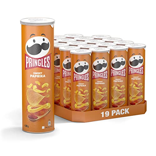 Pringles Sweet Paprika Chips , 19er Pack (19 x 200 g)