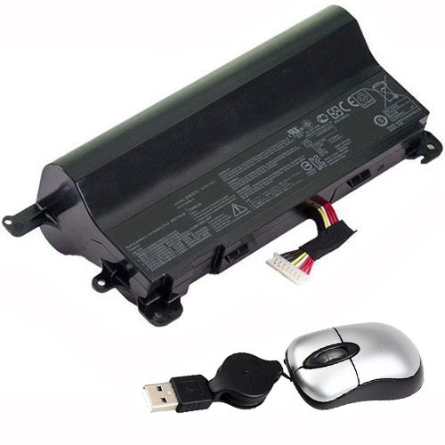 amsahr A42NI520-05 Ersatz Batterie für Asus (15V, 6000MAH, 90WH) schwarz