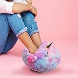 Fußwärmer in Form eines Einhorns – Beheizbare Hausschuhe - Perfekte Fußheizung für den Schreibtisch – Mad Monkey