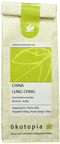 Ökotopia Grüner Tee Spezialität China Lung Ching, 5er Pack (5 x 50 g)