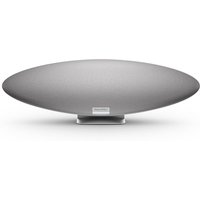 Bowers & Wilkins Zeppelin, Wireless HiFi Lautsprecher mit Alexa Built-in, AirPlay 2, aptX Adaptive Bluetooth, Spotify Connect, Bowers and Wilkins Music App, in legendärem Design, Pearl Grey